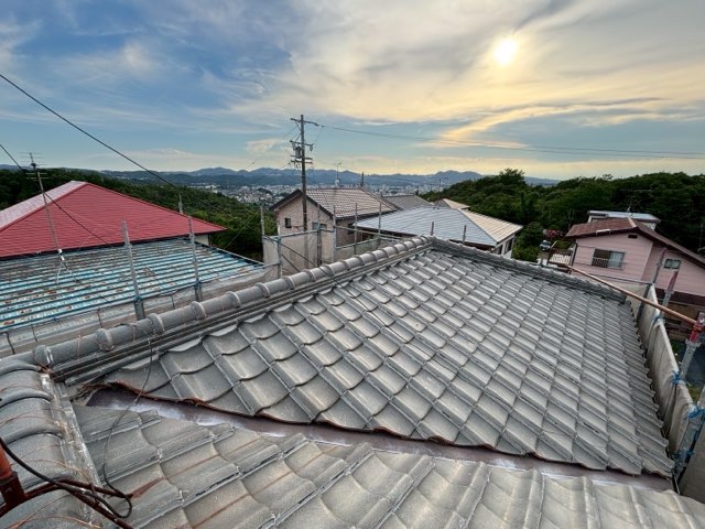 多治見市東町にて棟積み替え・外壁塗装・雨樋交換で信頼の仕上がり！